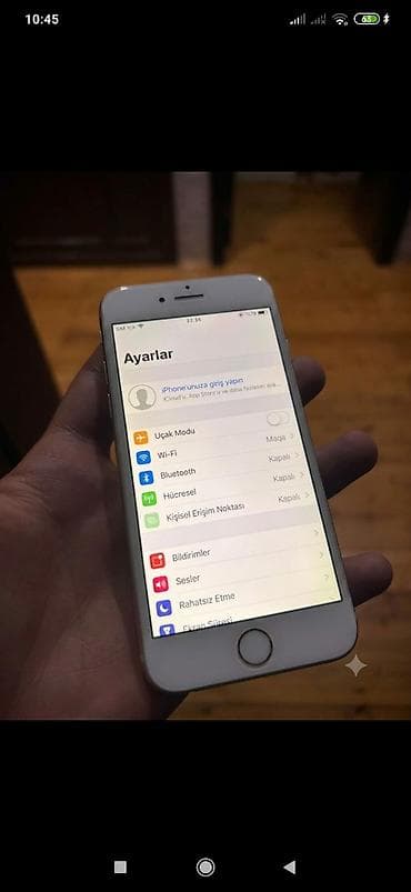 телефоны fly тв: IPhone 6, 16 ГБ, Серебристый, Отпечаток пальца — 3