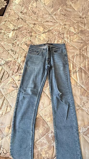 Cins şalvar, Mavi, M