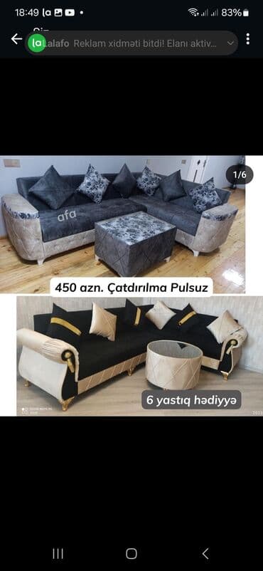 divan dəri: Divan, Parça, Bazasız, Açılmayan — 1