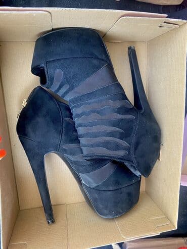 туфли новая не разу не одевала: Размер: 35.5, цвет - Черный, Новый — 2