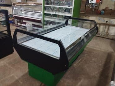 Soyuducu vitrinləri: Mağaza/vitrin soyuducu vitrin - Geniş ön və yan şüşəli konstruk­siya — 1