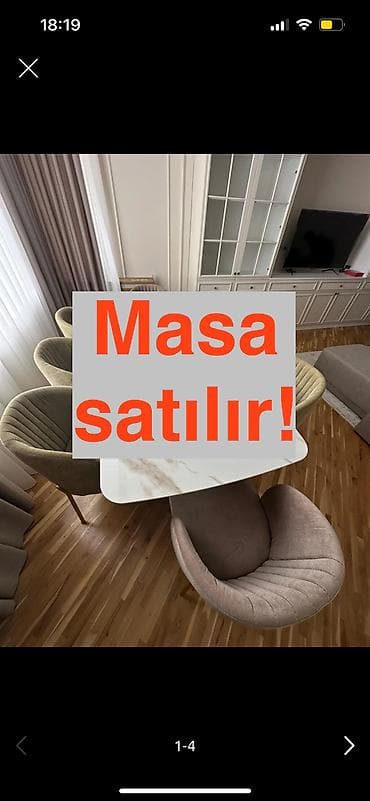 Cəmi 8 ay əvvəl 1000 AZN-ə alınıb, indi 600 AZN-ə satılır. ✔️ Masa