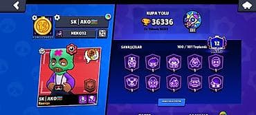 pubg hesabı satilir: Brawl Stars oyun hesabı, bir çox xüsusiyyətlərə malikdir. Hesabda El — 4