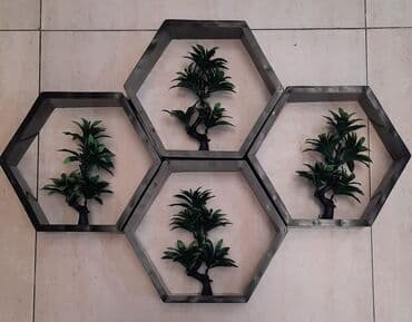 Süni güllər: Dekor
Divar üçün — 2