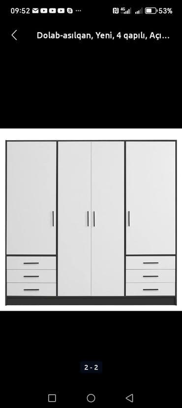 dehliz ucun oboylar: Yeni, Açılan, 4 qapılı Düz dolab, Dəhliz dolabı, Rusiya — 4