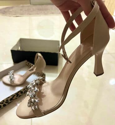 детские летние туфли: Размер: 40, цвет - Бежевый, Новый — 4