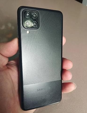 samsung galaxy 10: Samsung Galaxy A12, 64 GB, rəng - Qara, İki sim kartlı — 2