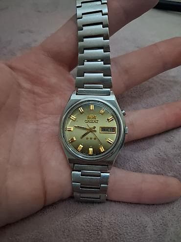Orient ⭐️⭐️⭐️ Mexanika avtomatik Sferblat rengi qizili (Gold)