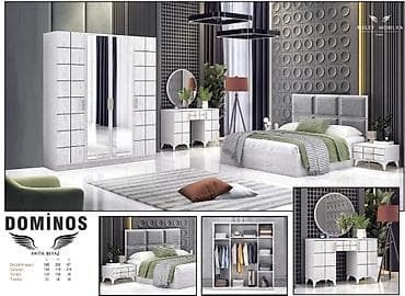 ucuz yataq mebeli: İkinəfərlik çarpayı, Dolab, Termo, Tumba, Yeni — 1