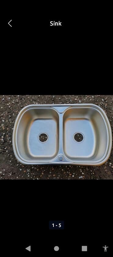 metbex kafelleri 2022: 77*49 2gozlu, derinlik 21sm. Wekilde gorunduyu kimi yungul vari — 2