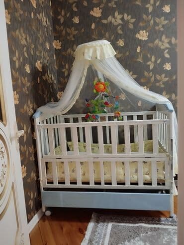 stul işlənmiş: Oğlan və qız üçün, İşlənmiş, Beşik, Matrassız — 2