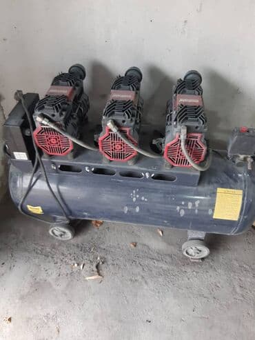 Kompressorlar: 100 l, İşlənmiş