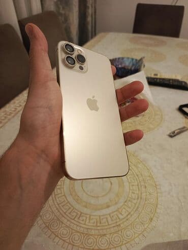 appl: IPhone 12 Pro Max, 128 GB, Qızılı, Face ID — 4