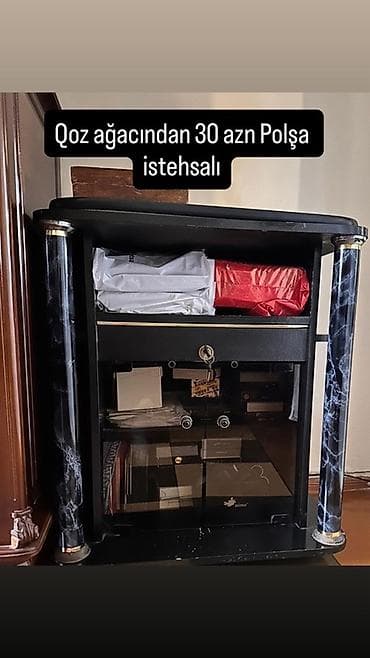 acar desti qiymetleri: Bütün məhsullar qoz ağacındandır Dolab üçün 60 azn televizor — 9