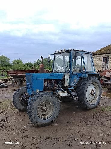 4 tekerli moped: Traktor MTZ (Belarus) 4x4 - Rəng: mavi, kabinli - Tam ötürücülü — 1