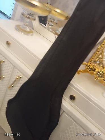 gitar akustik: Klassik akustik gitara dəsti - Korpus: dreadnought forması, qara — 5