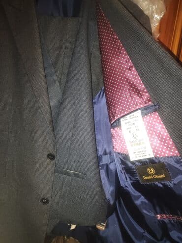 göy rəngli kişi cemperləri: Kostyum, Demisezon, Asos, 6XL, rəng - Göy — 2