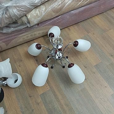 karandaş seti: Çılçıraq, 6 lampa, Metal — 2