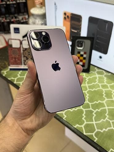 iphone 14 pro qiymət: IPhone 14 Pro Max, 256 GB, Deep Purple — 2
