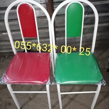 mətbəx oturacaqları: Mətbəx üçün, Yeni, Qatlanmayan, rəng - Ağ Stul — 29