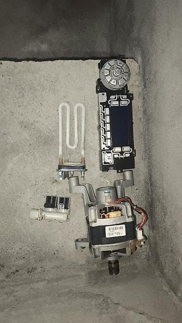 optimal electronics kondisioner: Paltaryuyan maşın Hotpoint Ariston, 7 kq, Ehtiyat hissələri kimi, Avtomat, Qurutma var — 1