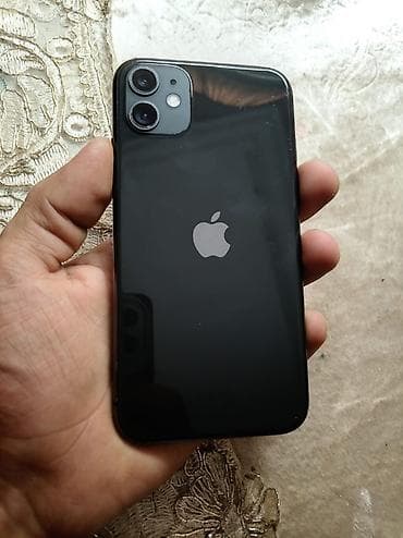 IPhone 11, 64 GB, Qara, Face ID
