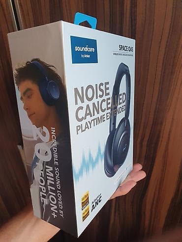 Qulaqcıqlar: Yeni Simsiz (Bluetooth) Qulaqcıqlar, Anker, rəng - Qara — 4