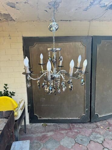 çılçıraqlar sederek: Çılçıraq, 8 lampa, Metal — 5