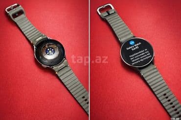 Smart saat, Samsung, Sensor ekran, rəng - Boz