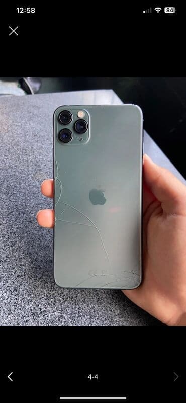 en ucuz iphone 11 pro: IPhone 11 Pro Max, 64 GB, Space Gray, Face ID — 8