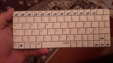 mini tablet: Rapoo kompakt simsiz klaviatura - Portativ və yığcam dizayn: tam — 1