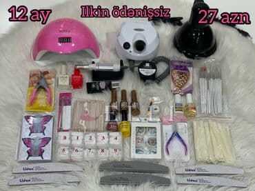 manikur aparatlari: İlkin ödənişsiz🛍️ Tək şəxsiyyət vəsiqəsi ilə😍 3 və 18 aylıq əldə edə — 1