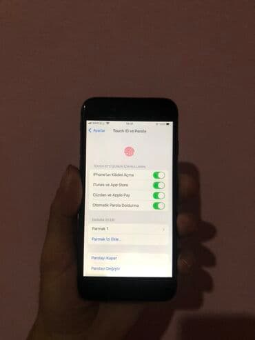 irşad electronics iphone: IPhone 8, 64 GB, Qara, Barmaq izi — 2