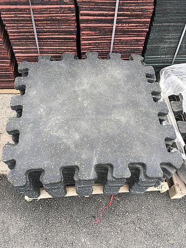 Rezin puzzle döşəmə plitələri - Ölçüsü: 1m×1m - Material: sıxılmış — 1