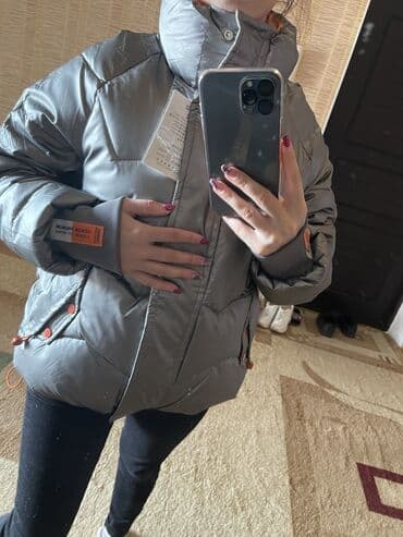 кожаная куртка женская: Mene boyuk qaldıqı ucun satıram — 1