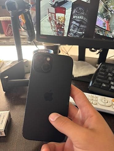 15 pro 512: IPhone 15, 128 GB, Qara, Face ID — 3