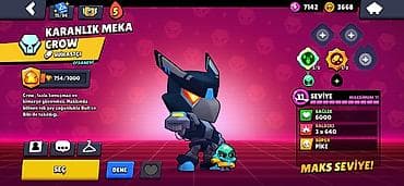 Brawl Stars hesabı – yüksək kuboklu və nadir məzmunlu - Ümumi kubok — 3