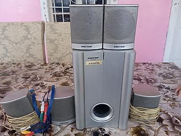 komputer ekran kartı: Kolonka, Növ - Ev kinoteatrı üçün, rəng - Gümüşü — 1