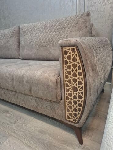 Di̇van-kravat, İşlənmiş, Açılan, Bazalı, Nabuk, Çatdırılma yoxdur — 6