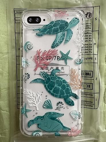 IPhone 7 Plus / 8 Plus üçün şəffaf qoruyucu telefon qabı - Dizayn
