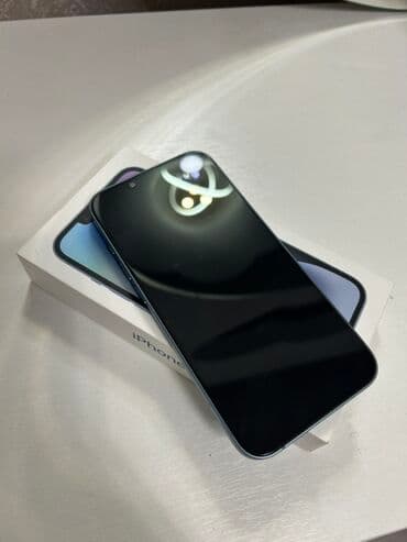 ay fon: IPhone 14, 128 GB, Göy, Face ID — 2