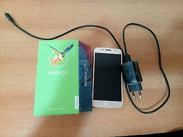 asus telefon: Motorola Moto G5S, 32 GB, rəng - Qızılı, Barmaq izi, İki sim kartlı — 4