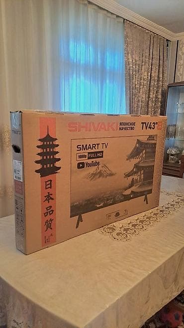 samsung 109 ekran tv: Shivaki 109 ekran, model S43NFCH001, nazik ekran son nəsil android — 1