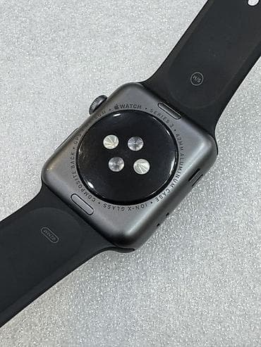 apple watch 44: Smart saat, Apple, Suya davamlı, rəng - Qara — 4
