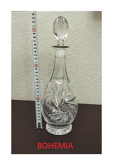 dibcek qablari: "BOHEMIA" Czechoslovakia istesali ve GDR istesali Xrustal Qiymetleri — 8