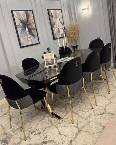 kohnə stul: *1300₼ MASA desti :-TƏCİLİ SATILIR‼️* mərmər naxışlıdlr ideal — 1