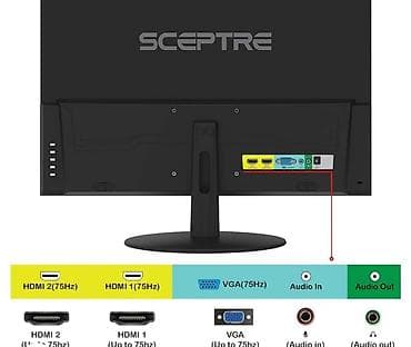 işlənmiş manitorlar: Sceptre 75HZ; 24'' diaqonal Monitor — 3