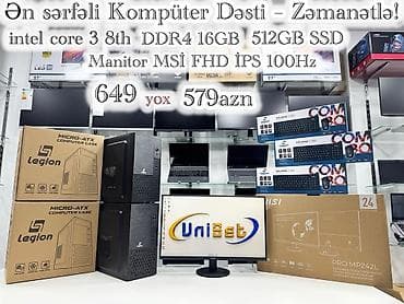 kontakt home komputer ucuz: Masaüstü kompüter "Msi" Şəhər: Bakı Yeni?: Bəli Çatdırılma?: Bəli — 1