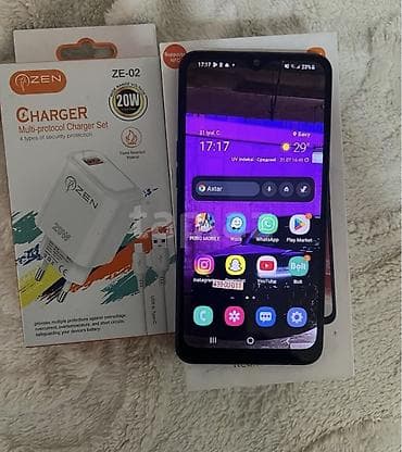honor 8 s: Samsung Galaxy A10s, 32 GB, rəng - Mavi, Sensor, Face ID — 2
