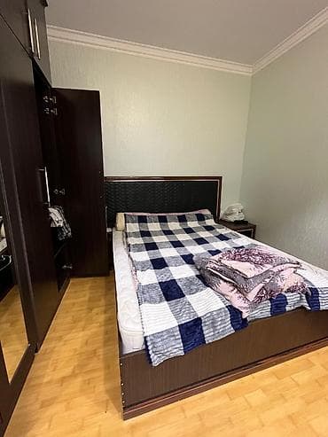 duz otagi bakida: Kirayə verilən geniş mənzil – mebel və texnika ilə - Açıq planlı — 1